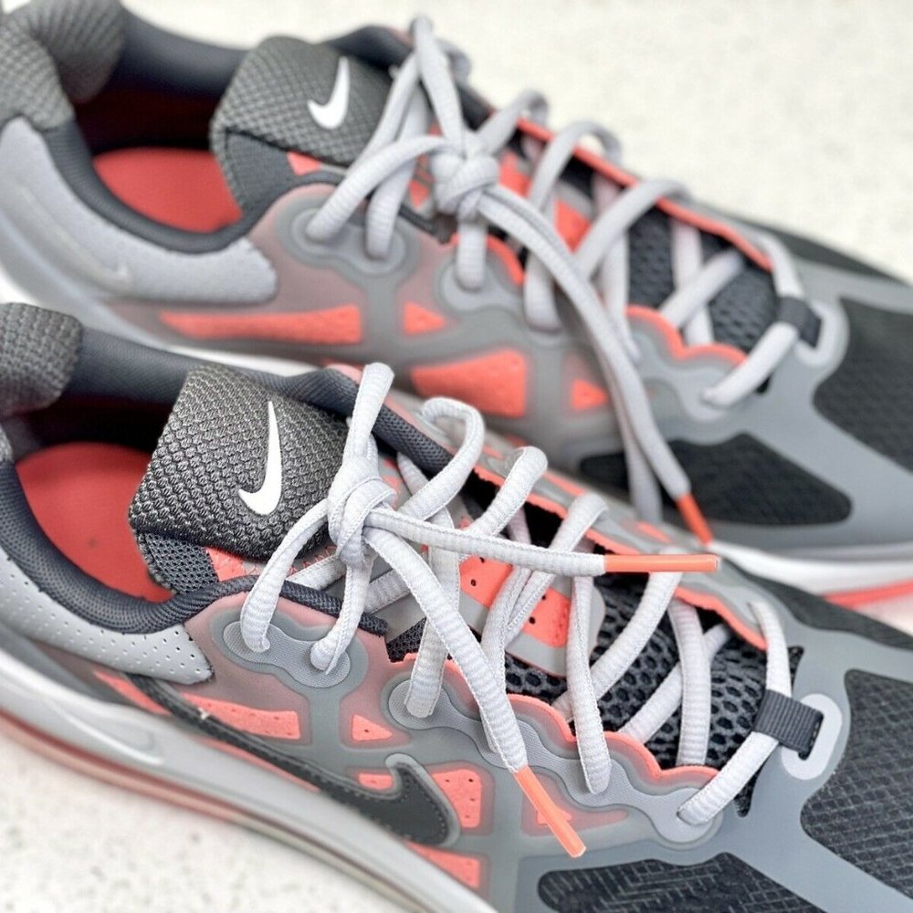 NEW - Nike Air Max Genome Bright Mango/Iron Gray/Light Smoke Gray size 9.5 - Picture 4 of 6